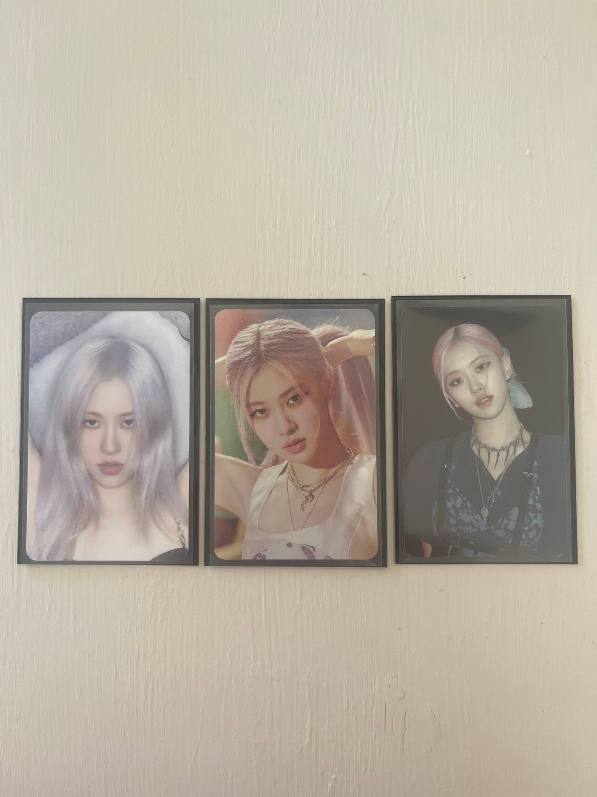 blacpink rosé 4+1 5th anniversary photobook photocard set