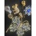 Vintage 8 Ladies Brooches Hat Pins Reseller Craft Butterfly Koala Rhinestones