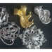 Vintage 8 Ladies Brooches Hat Pins Reseller Craft Butterfly Koala Rhinestones