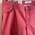 NWT Brax Men's Pants 40 x 34 Red Stretch Chino Straight Leg Flat Front 5 Pocket