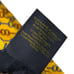 Brooks Brothers Makers and Merchants Neck Tie Silk Yellow Chain Pattern Foulard