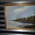 Vintage oil paint Dutch Holland