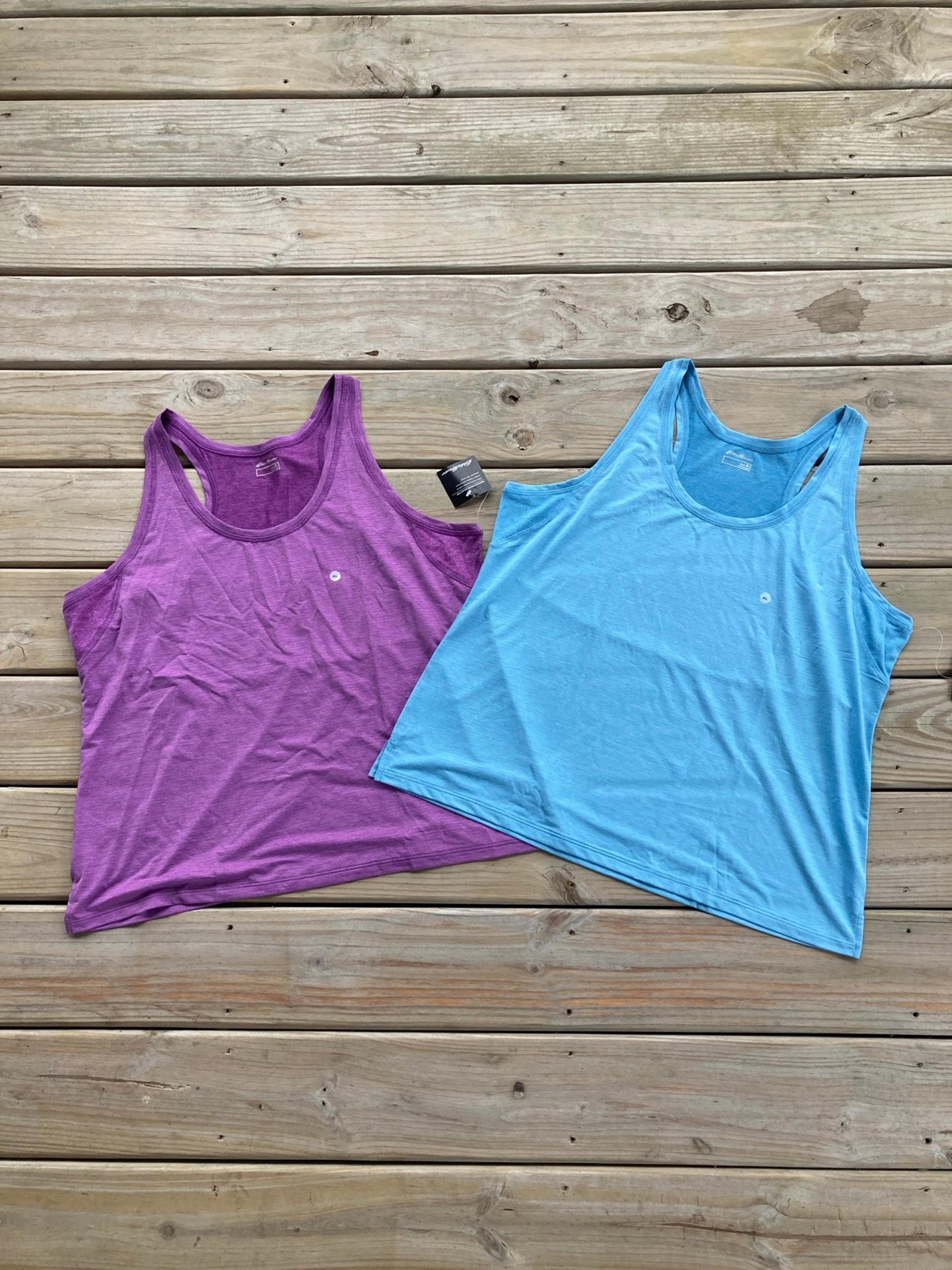 NEW 2 Women’s Eddie Bauer Athletic Tank Tops Sz XL