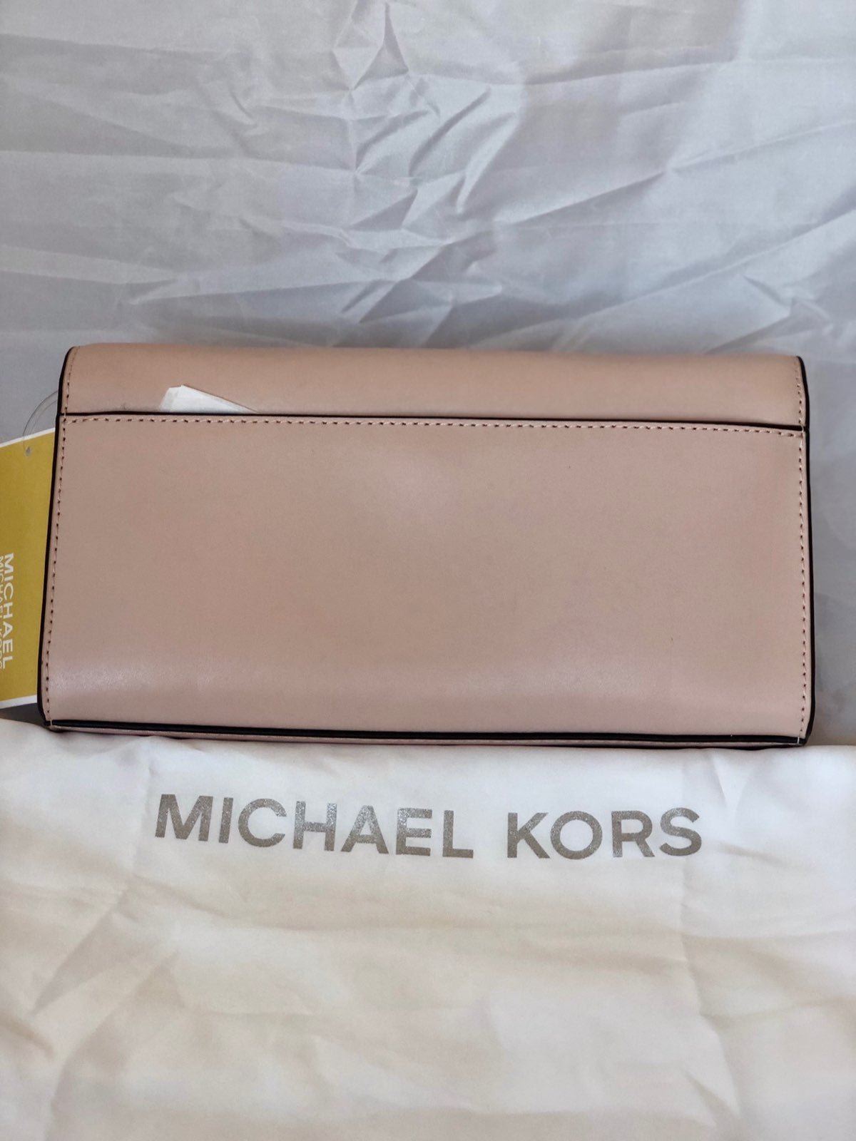 michael michael kors mott leather clutch