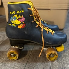 Vintage Pac-Man Roller Skates