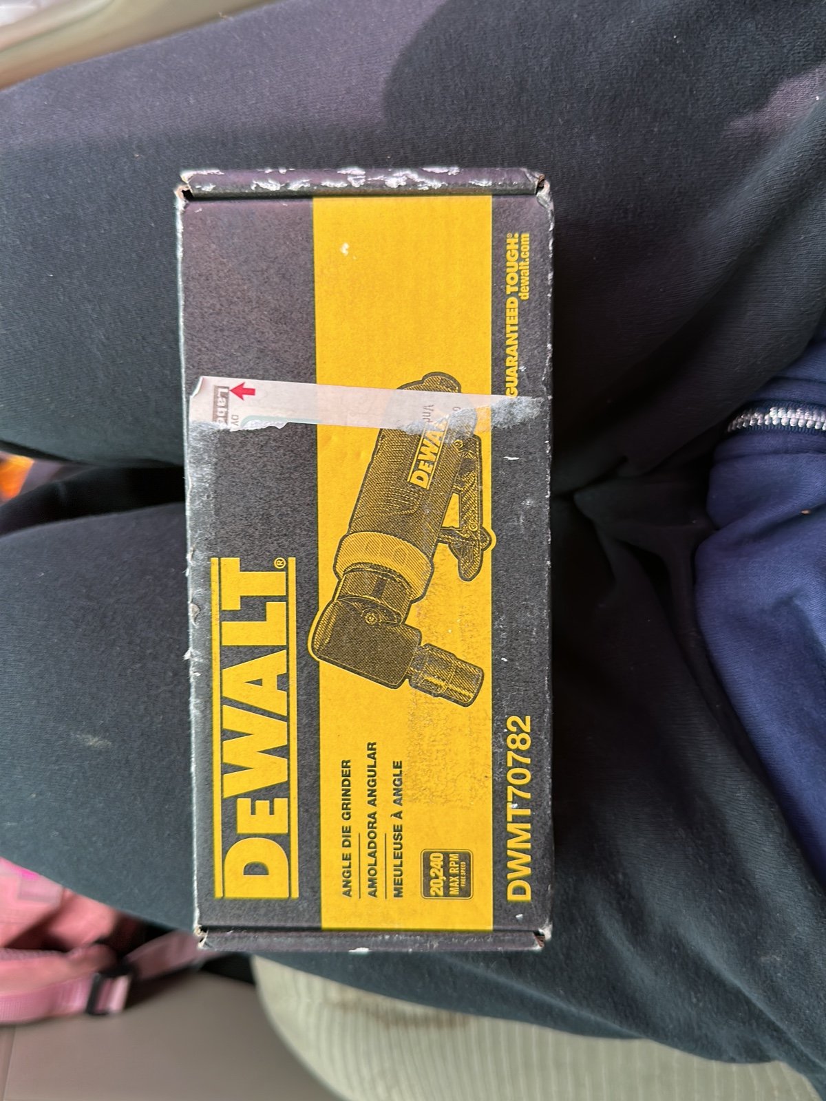Dewalt angle die grinder brand new
