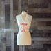 NWT! Pretty Damage halter top small sexy white pink satin angelic feminine