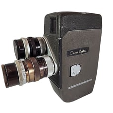 Canon Eight 8mm Film Movie Camera + C-8 13mm f1.4 & 38mm f1.8 - Winds & Runs