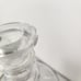 Vintage Glass Decanters Bar Matching Set