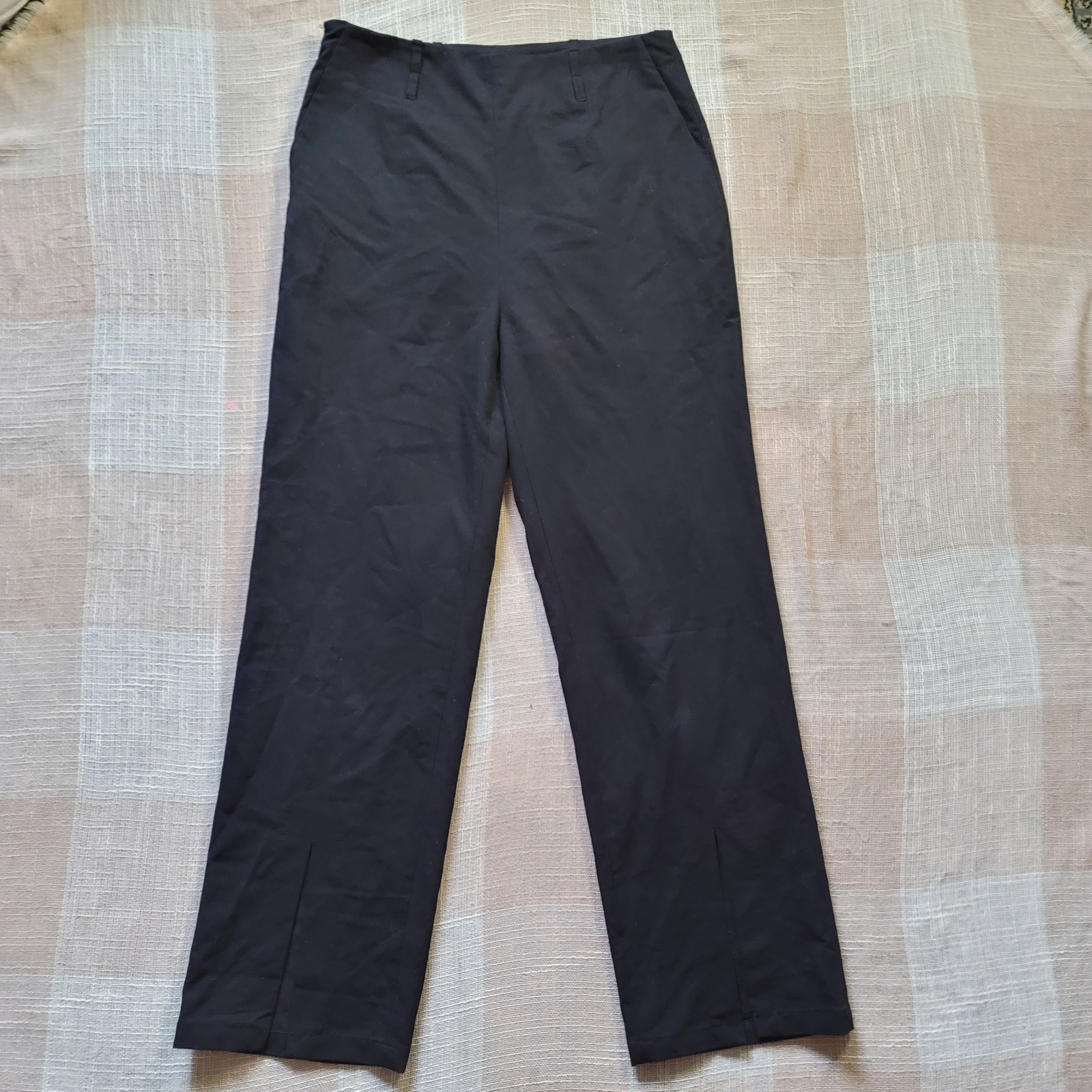 High Rise Split Flare Pants