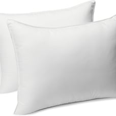 Medium Density Bed Pillows King, 2-Pack