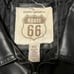 Route 66 Original Clothing Company Faux Leather Zip Up Jacket Black US Size XL