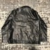 Route 66 Original Clothing Company Faux Leather Zip Up Jacket Black US Size XL