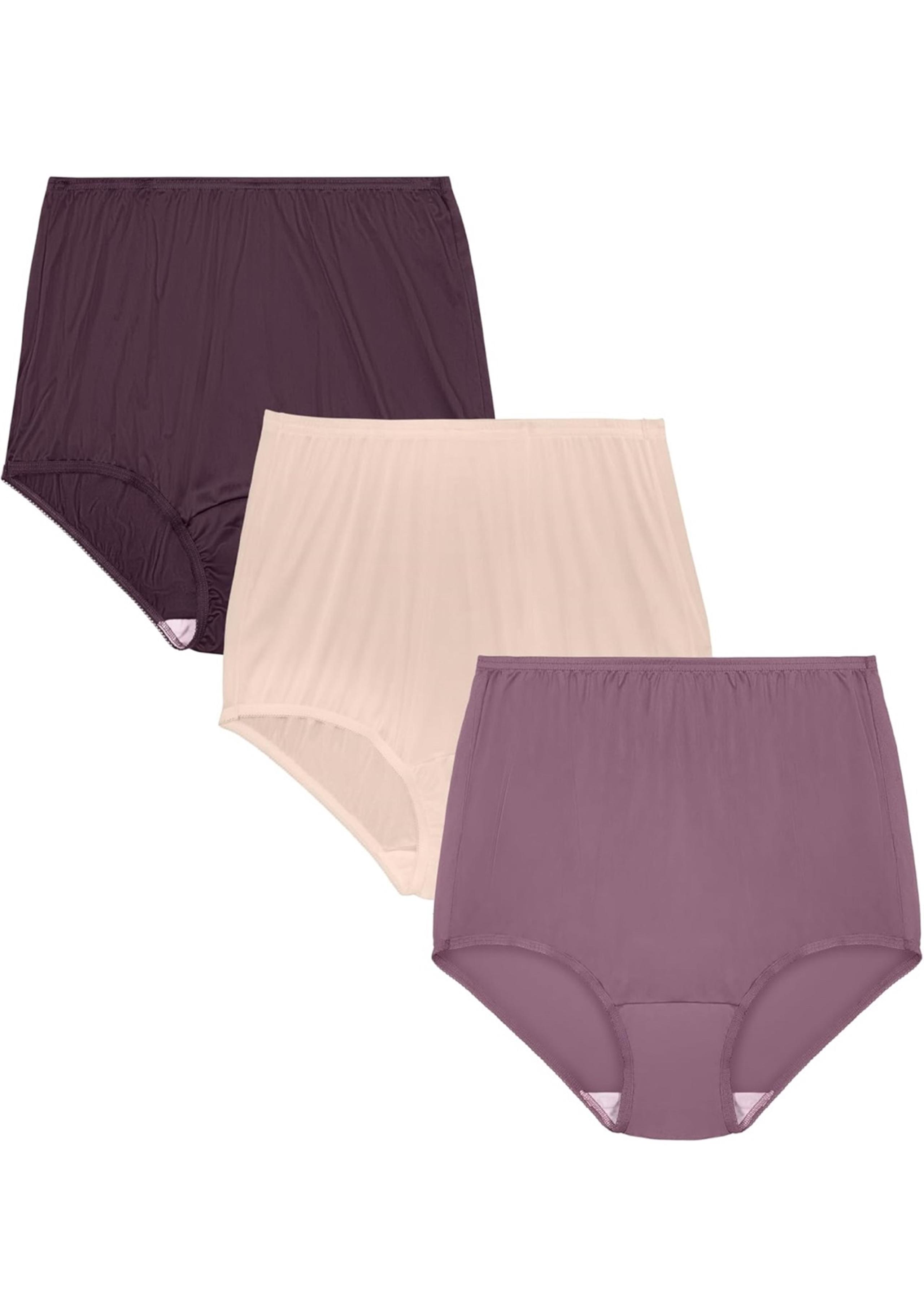 Vanity Fair Women's Perfectly Yours High Waisted Classic Brief Panties Sz 10/3XL