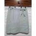 Grace Elements Women's Light Green Wool Tweed Velvet Trimmed Mini Skirt Size 8