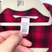 Victoria’s Secret Plaid Pajama Set Womens Size XS Button Front Elastic Waist Red