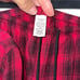 Victoria’s Secret Plaid Pajama Set Womens Size XS Button Front Elastic Waist Red