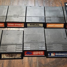 Intellevision Video Game Lot Vintage Retro