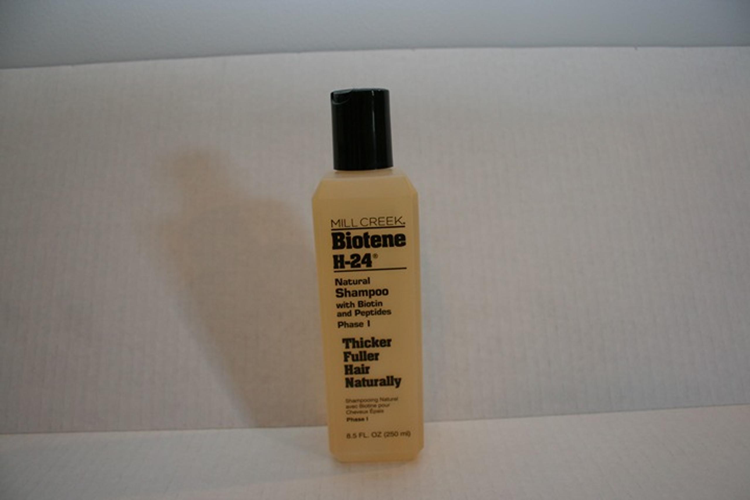 Mill Creek Biotene H-24 Shampoo Thicker Fuller Hair 8.5 oz (Used one time)