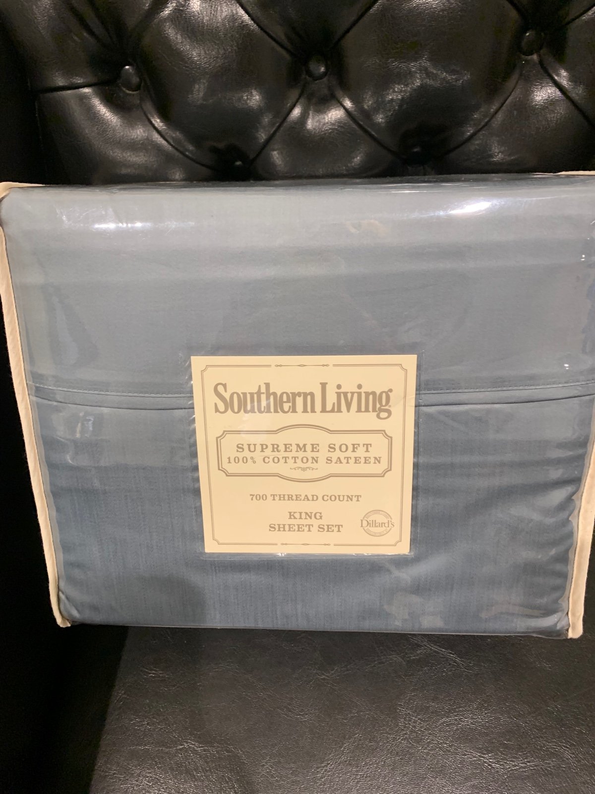 Southern Living Supreme Soft 100% Cotton Sateen King Sheet Set