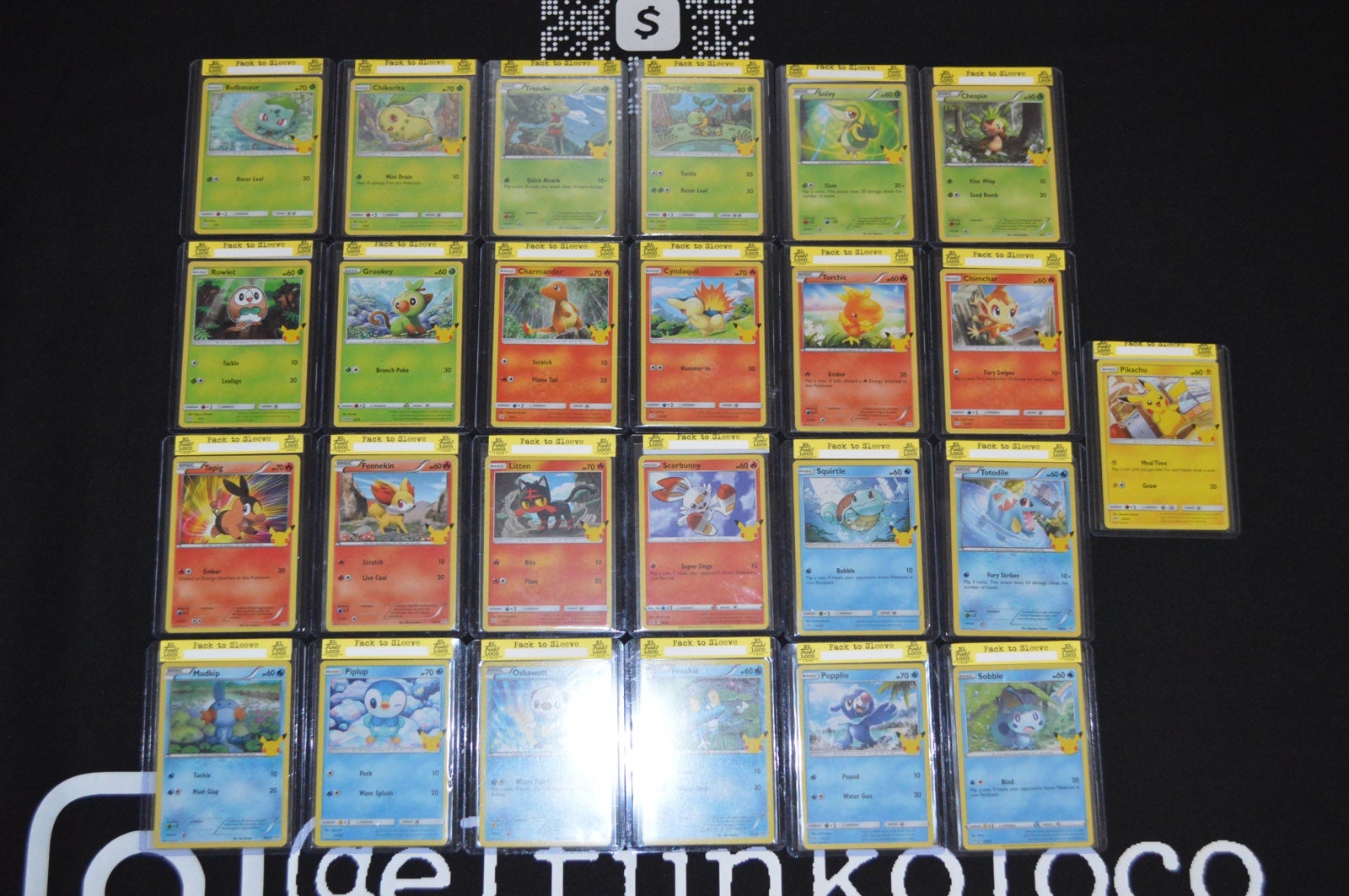 Pokemon McDonald's 25th Anniversary Complete Set
