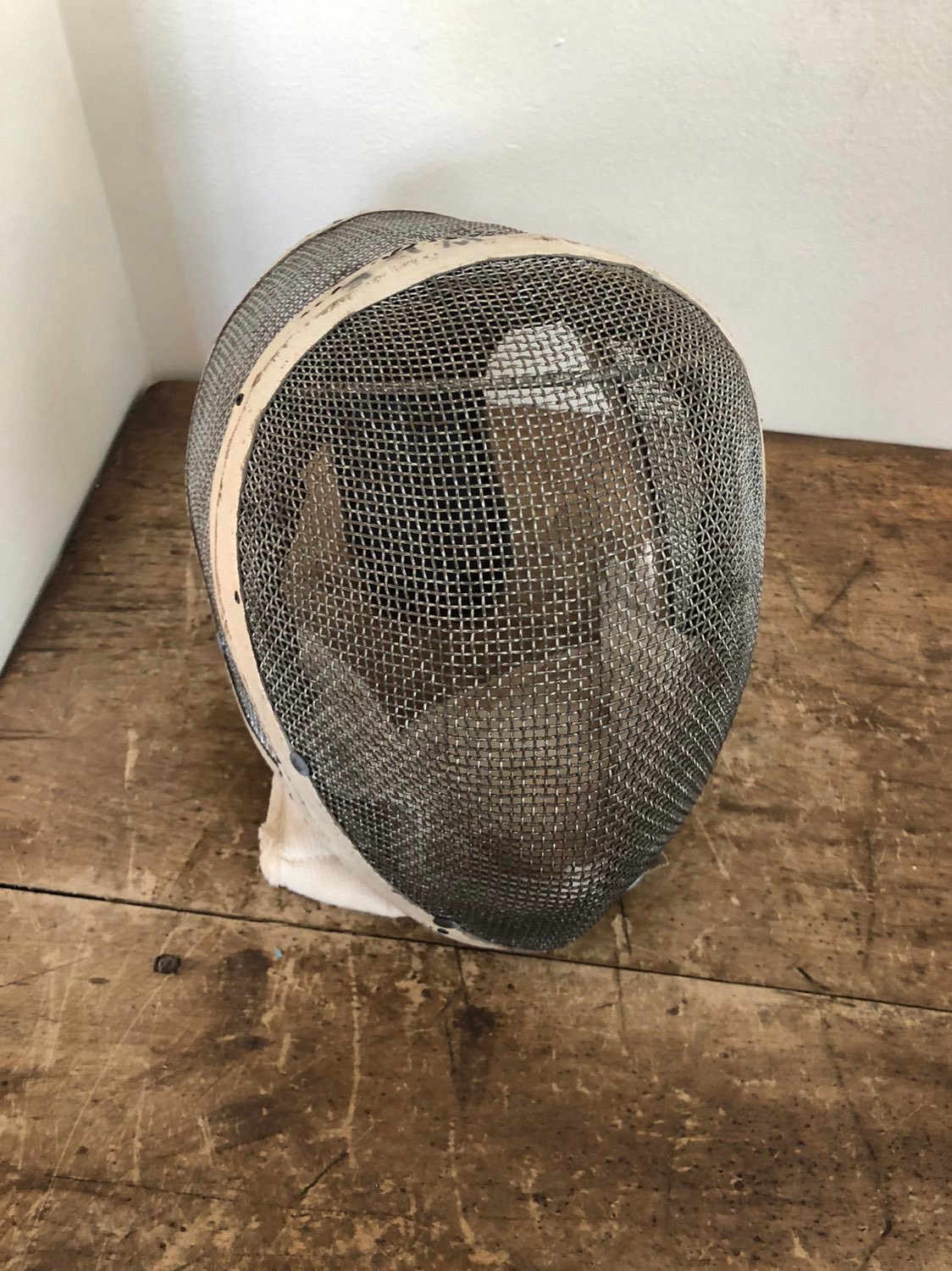 Castello fencing helmet, vintage, NYC, N