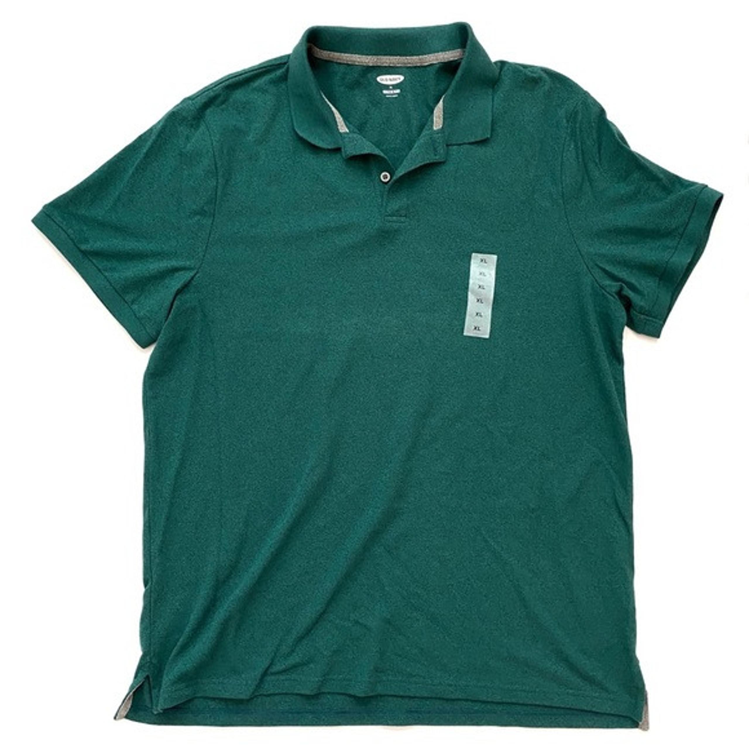 Old Navy Men’s Green Go Dry Polo Shirt