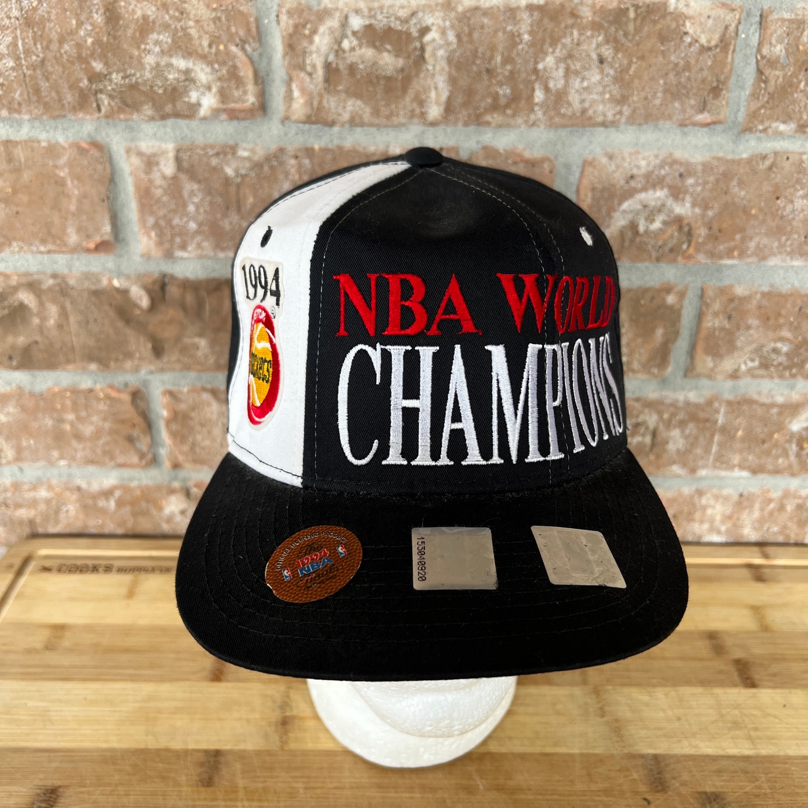 NWT Vintage 1994 Houston Rockets NBA World Champions Starter Snapback Hat Cap