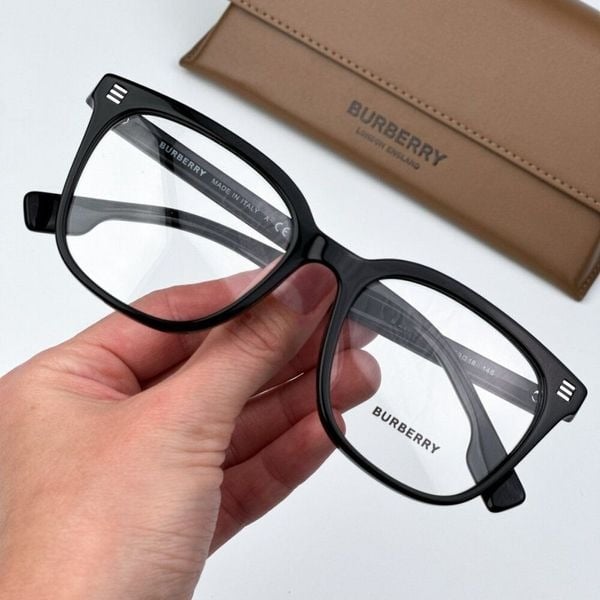 Burberry BE2361D 3001 BRAND NEW Eyeglasses Black Square Unisex