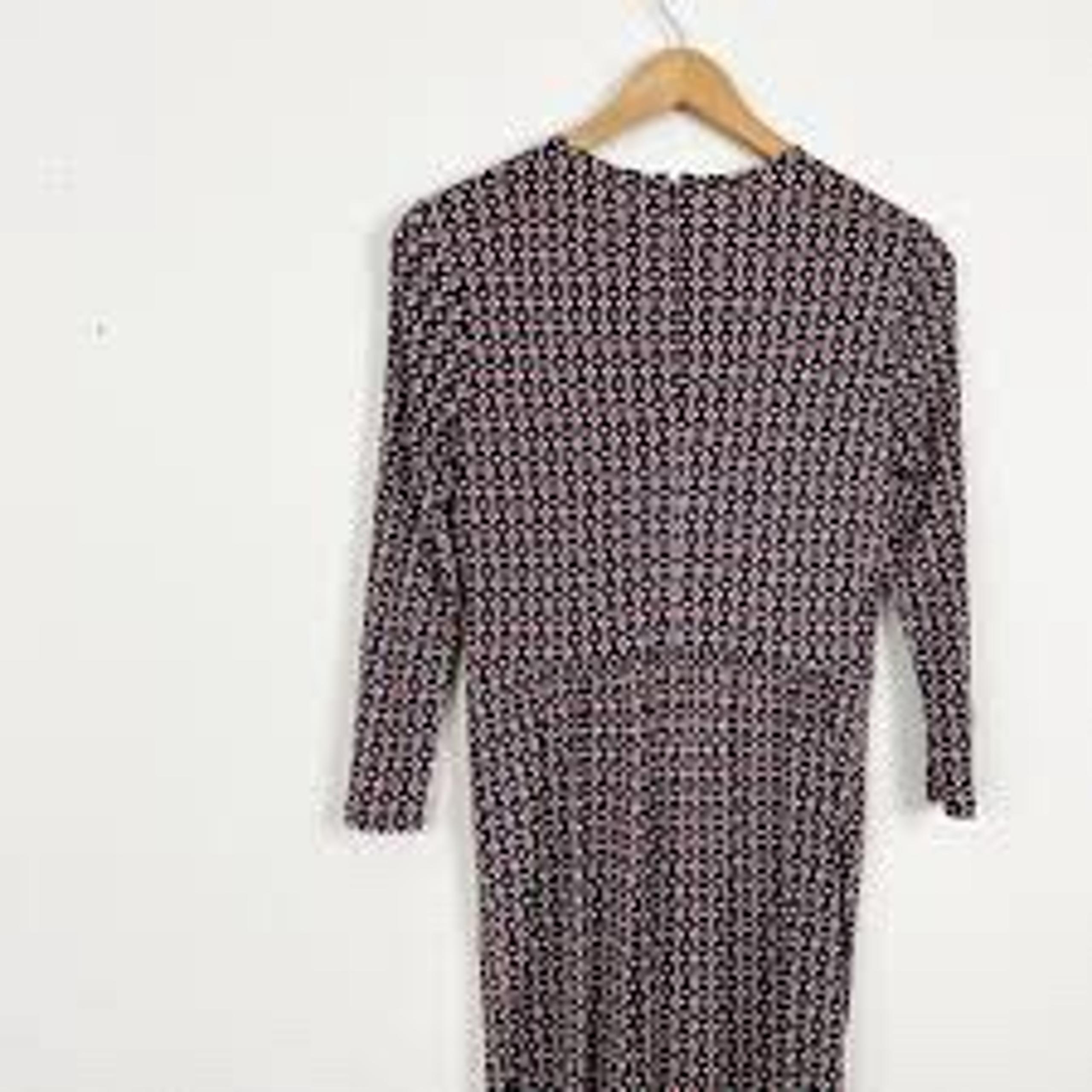 Tory Burch Printed Key Hole Dress Size XS Silk