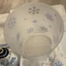 Snowflake snowman Bath Set, Blue and White