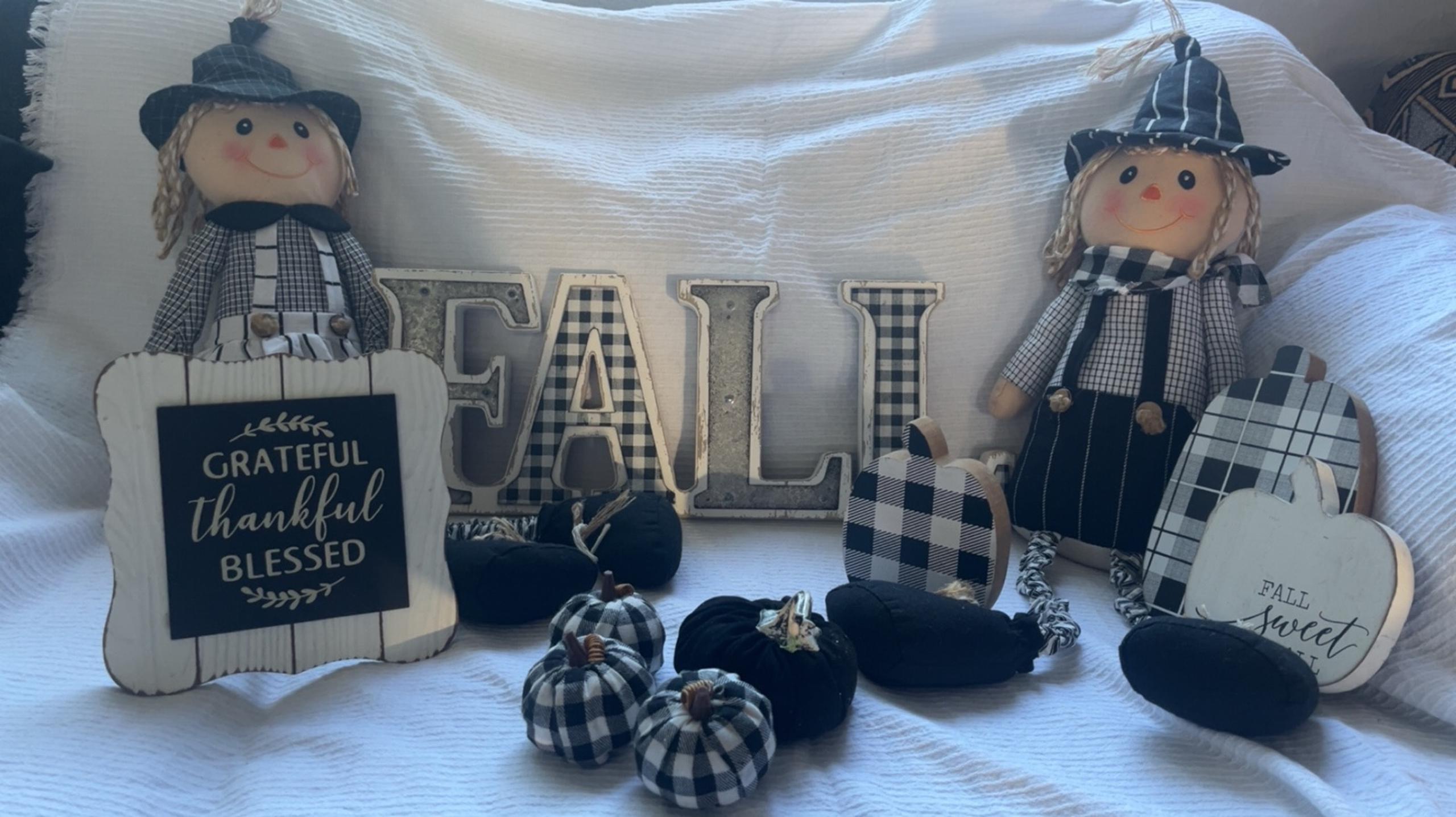 Fall decor everything you see is included