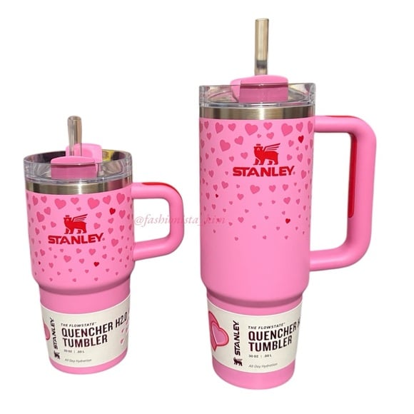 Stanley cup Valentine’s Day sweet hearts bundle 20oz & 30oz