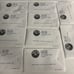 Lionel 6-65042 O-27 Gauge Steel Track Pins, 4 Packs of 12 NOS Vintage 2000 USA