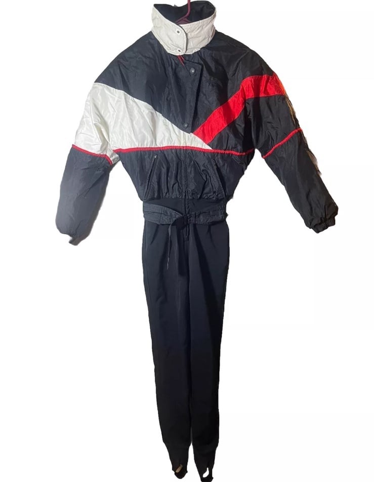 Vintage ladies 80s Serac ski suit