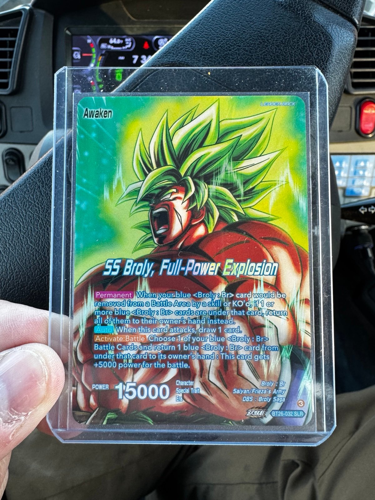 Ss Broly, Full power explosion  BT26-032 SLR