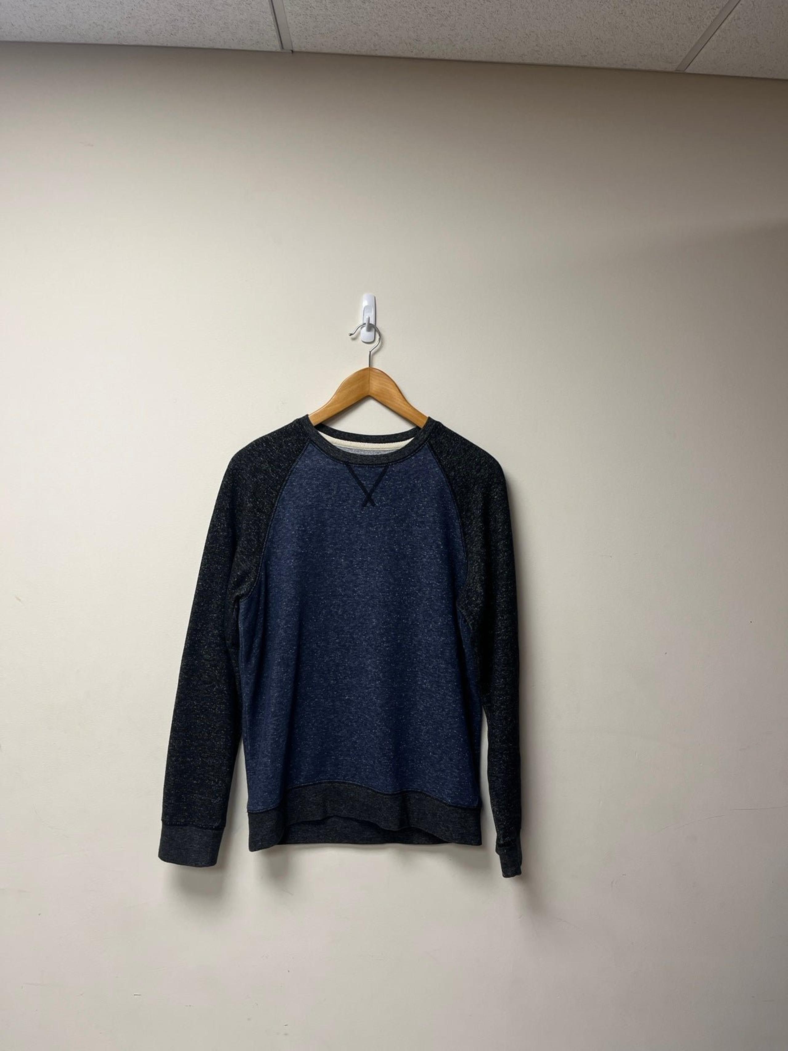 Urban Pipeline Fleece Lined Crewneck Sweatshirt Blue Black