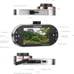 AUSDOM AD250 Full-HD 1080P Car DVR Dash Cam Black