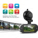 AUSDOM AD250 Full-HD 1080P Car DVR Dash Cam Black