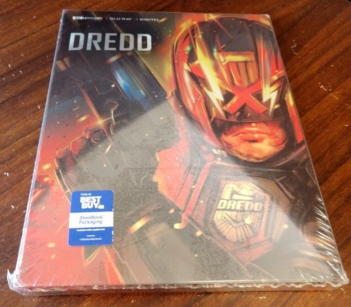 Dredd Steelbook (4K+Blu-ray) NEW (Sealed)-Free Box Shipping w/Tracking