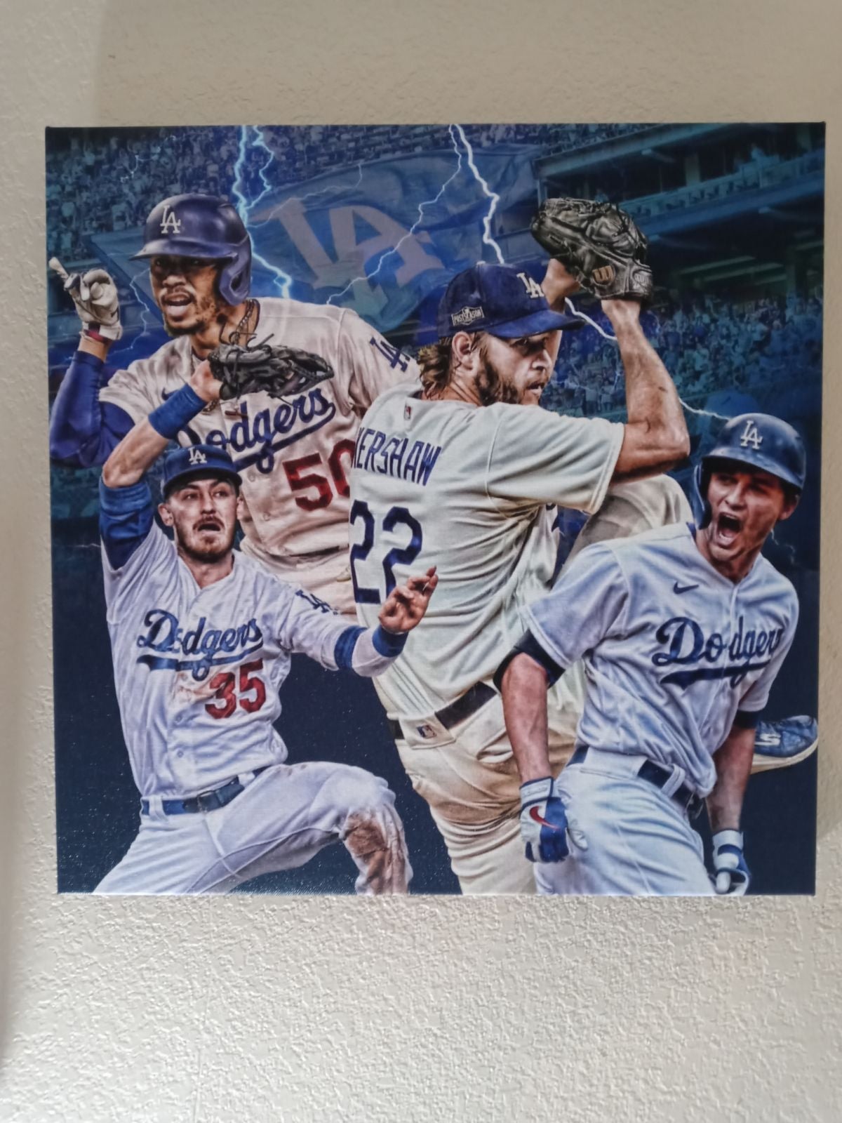 Los Angeles Dodgers Canvas Print