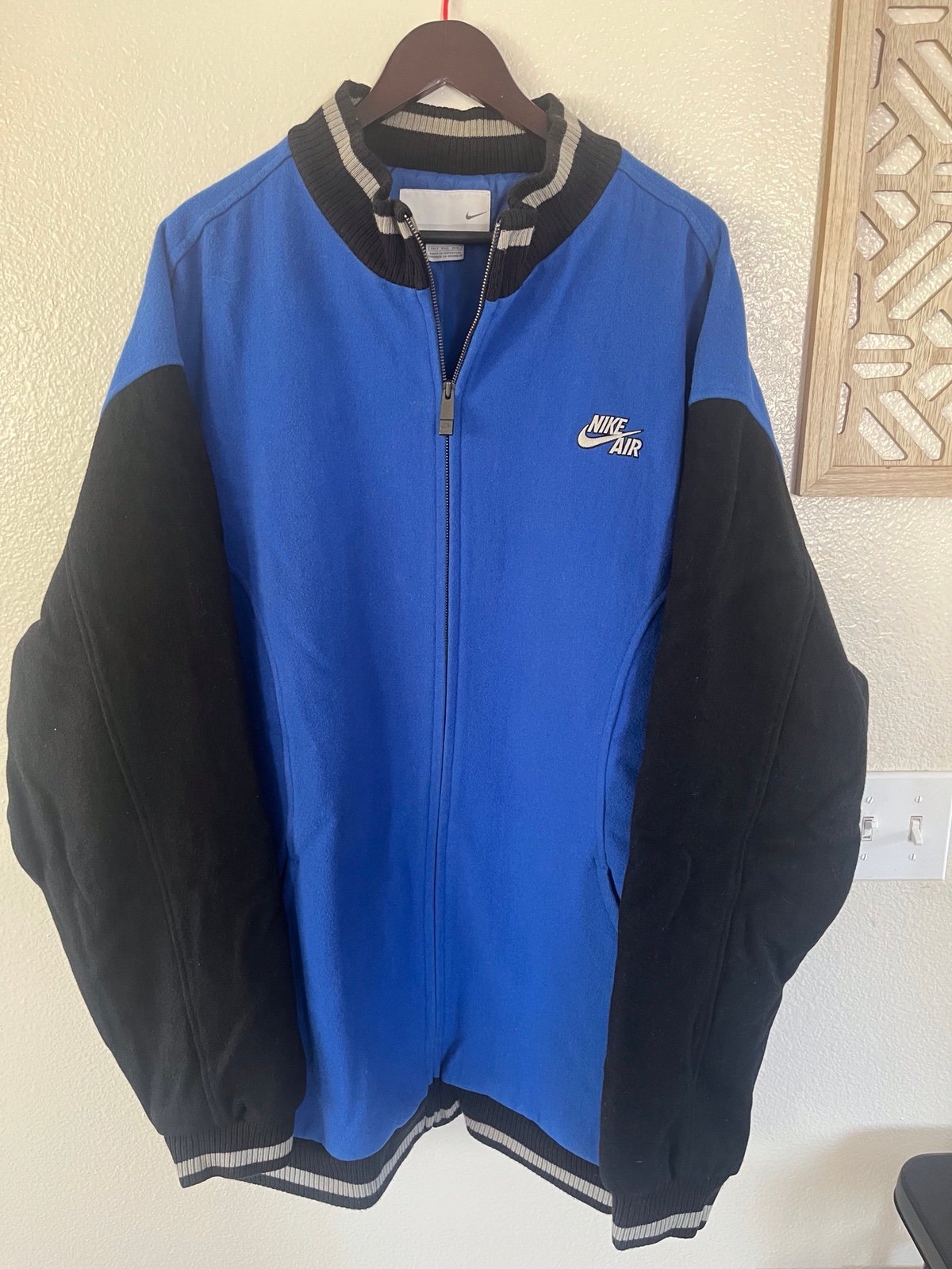 Vintage Nike Air Blue Los Angeles Varsity Jacket