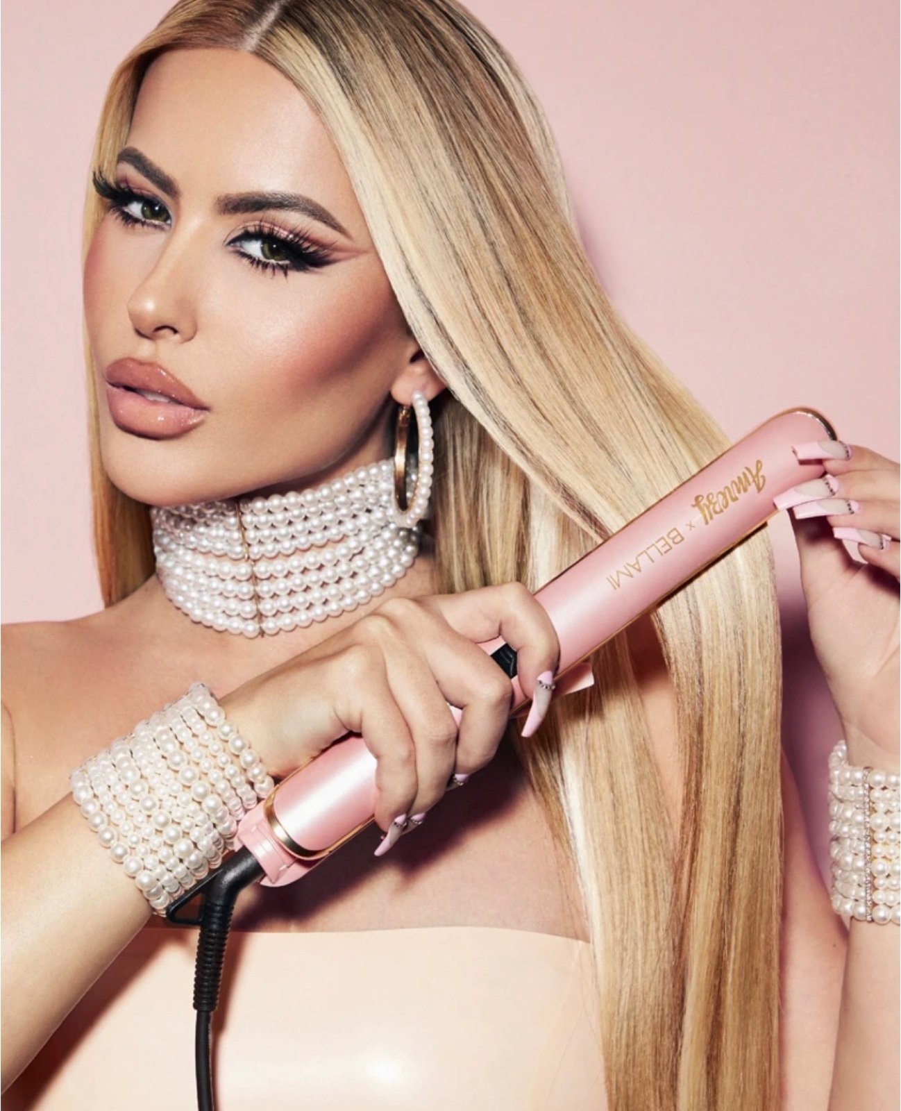 Bellami X Amrezy Straightener Flat Iron