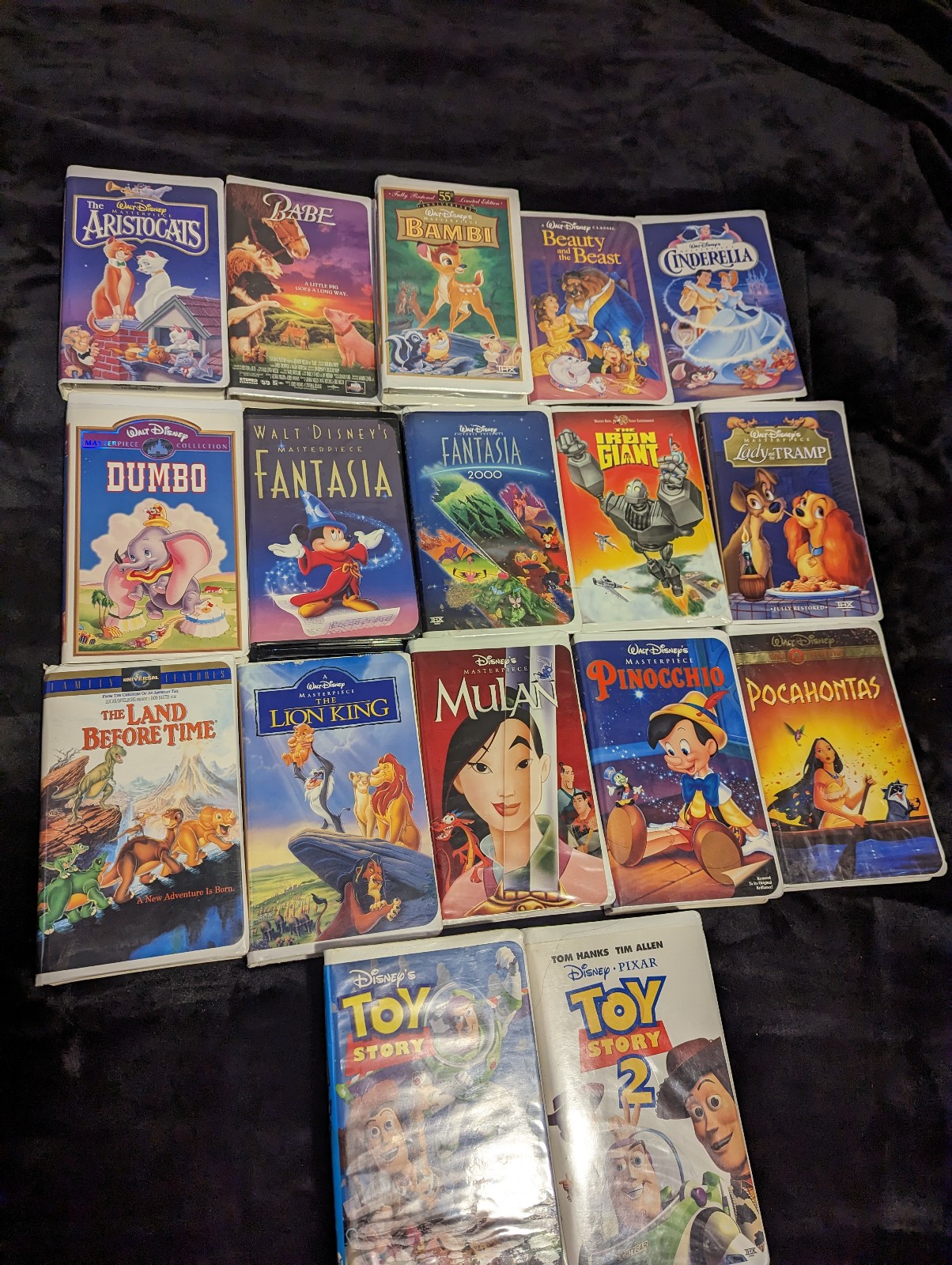 Disney VHS Lot