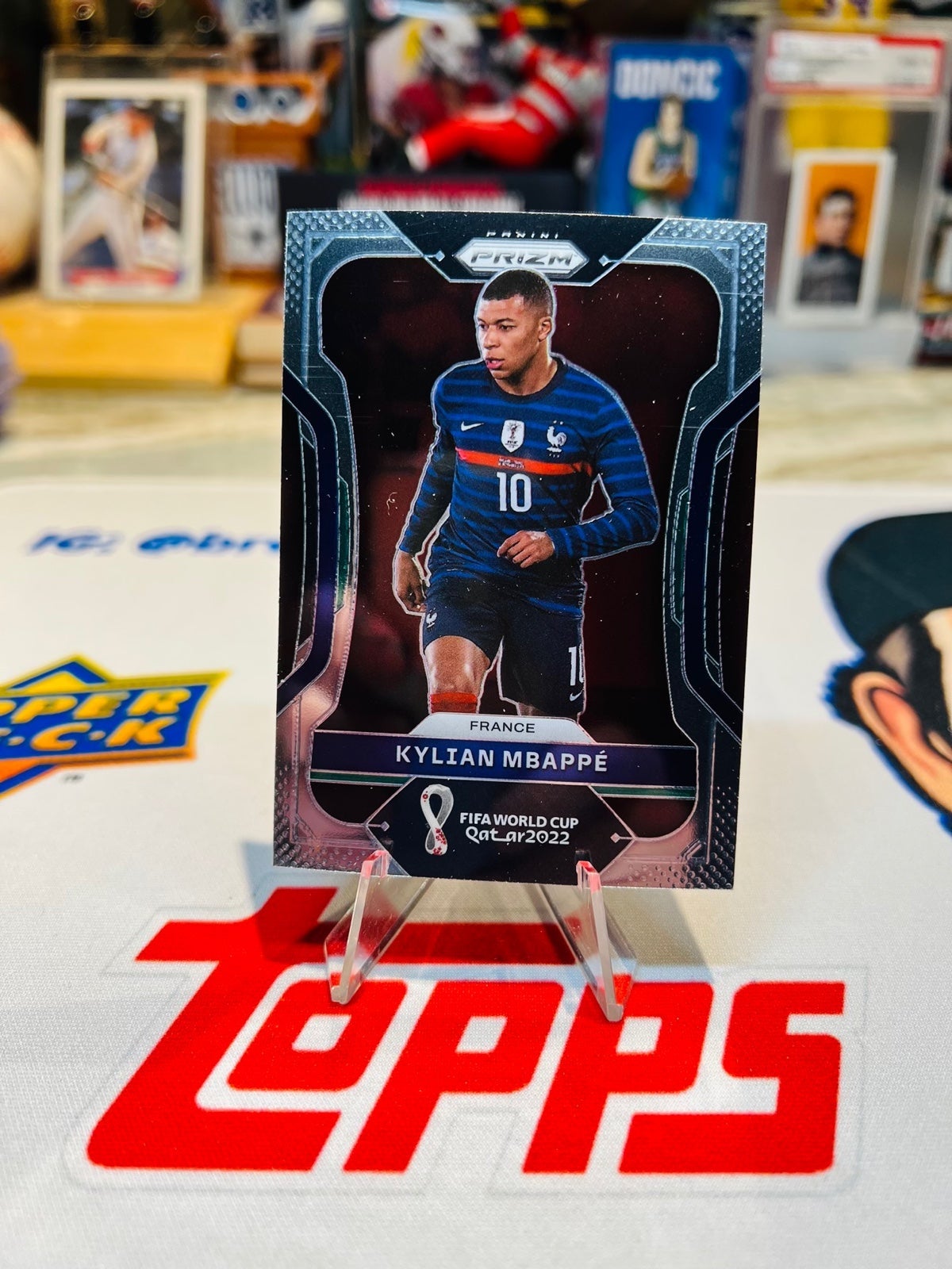KYLIAN MBAPPE 2022 Prizm FIFA World Cup Qatar Soccer #101 FRANCE
