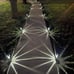 Solar Outdoor Lights, 10 Pack Waterproof Stainless Steel Solar Stake Lights
