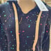WILDFOX RAINBOW SPLATTER SWEATSHIRT SMALL