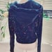 WILDFOX RAINBOW SPLATTER SWEATSHIRT SMALL