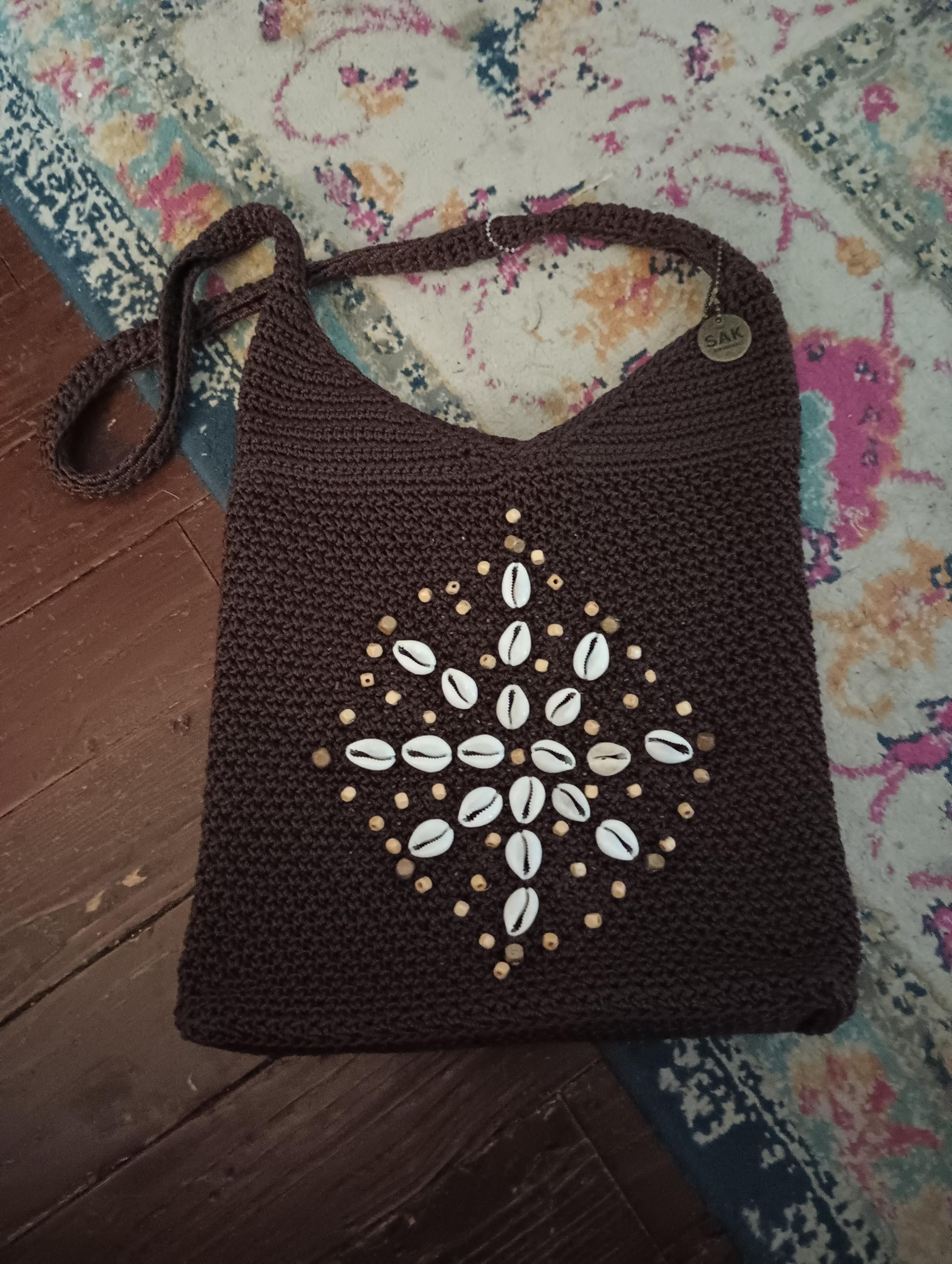 The sac vintage crochet purse