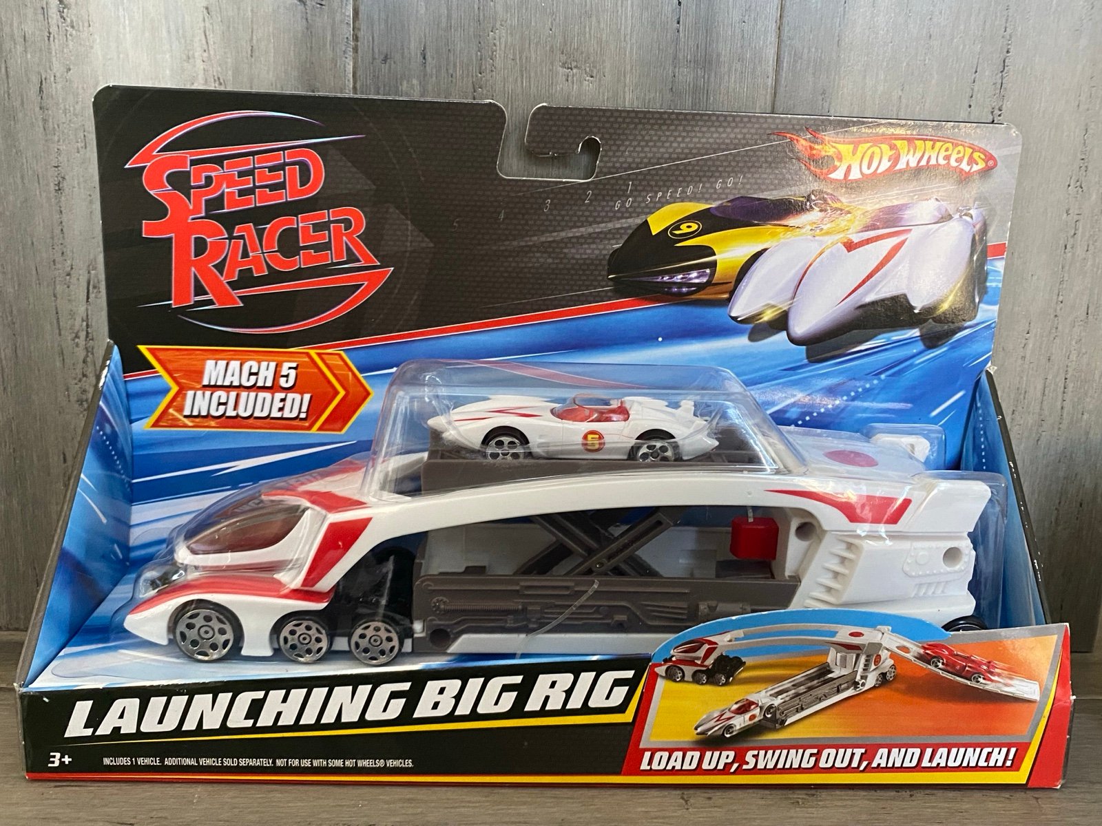 Hot Wheels 2007 Speed Racer Mach 5 Launching Big Rig
